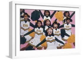 Kiamuki High School Cheerleaders, 2002-Joe Heaps Nelson-Framed Giclee Print