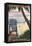 Kiawah Island, South Carolina - Adirondack and Palms-Lantern Press-Framed Stretched Canvas