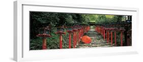 Kibune Shrine Kyoto Japan-null-Framed Photographic Print