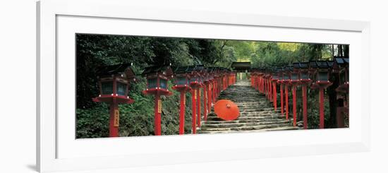 Kibune Shrine Kyoto Japan-null-Framed Photographic Print