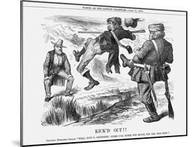 Kick'D Out!!, 1870-Joseph Swain-Mounted Giclee Print