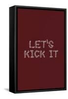 Kick It In The Sticks-null-Framed Stretched Canvas