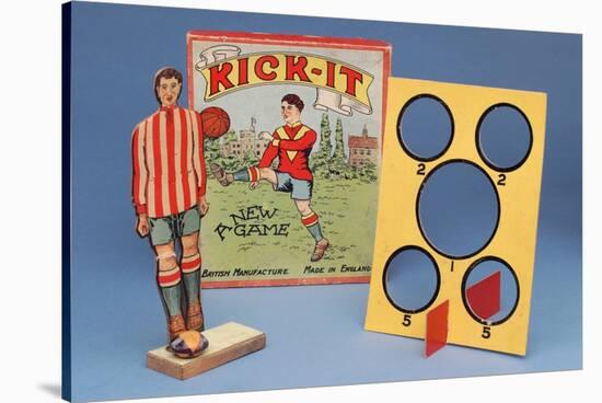 Kick-It' Table Football Game, Early 20th Century-null-Stretched Canvas