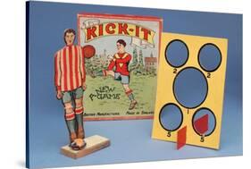 Kick-It' Table Football Game, Early 20th Century-null-Stretched Canvas