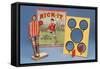 Kick-It' Table Football Game, Early 20th Century-null-Framed Stretched Canvas