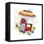 Kick Off Your Shoes-Mary Escobedo-Framed Stretched Canvas