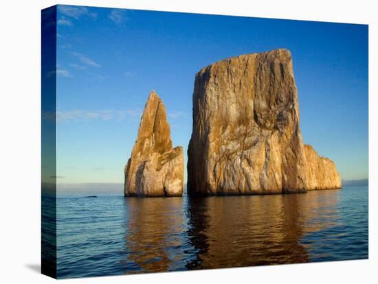 Kicker Rock near San Cristobal, Galapagos Islands, Ecuador-Keren Su-Stretched Canvas