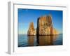 Kicker Rock near San Cristobal, Galapagos Islands, Ecuador-Keren Su-Framed Photographic Print