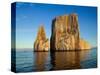 Kicker Rock near San Cristobal, Galapagos Islands, Ecuador-Keren Su-Stretched Canvas