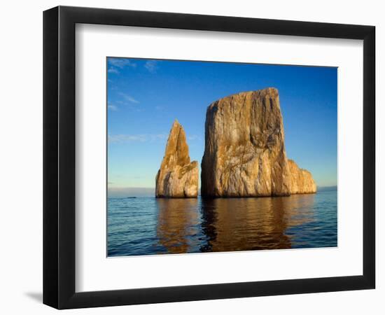 Kicker Rock near San Cristobal, Galapagos Islands, Ecuador-Keren Su-Framed Photographic Print