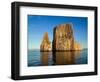 Kicker Rock near San Cristobal, Galapagos Islands, Ecuador-Keren Su-Framed Photographic Print