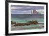 Kicker Rock or Leon Dormido, San Cristobal Island, Galapagos, Ecuador.-Adam Jones-Framed Photographic Print