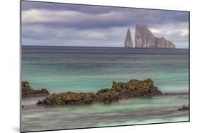 Kicker Rock or Leon Dormido, San Cristobal Island, Galapagos, Ecuador.-Adam Jones-Mounted Photographic Print