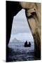 Kicker Rock Seen Through a Cave from San Cristobal, Galapagos, Ecuador-Cindy Miller Hopkins-Mounted Photographic Print