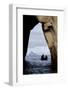 Kicker Rock Seen Through a Cave from San Cristobal, Galapagos, Ecuador-Cindy Miller Hopkins-Framed Photographic Print