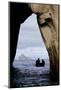 Kicker Rock Seen Through a Cave from San Cristobal, Galapagos, Ecuador-Cindy Miller Hopkins-Mounted Photographic Print