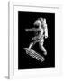 Kickflip in Space-Robert Farkas-Framed Art Print