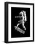 Kickflip in Space-Robert Farkas-Framed Art Print