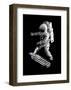 Kickflip in Space-Robert Farkas-Framed Art Print