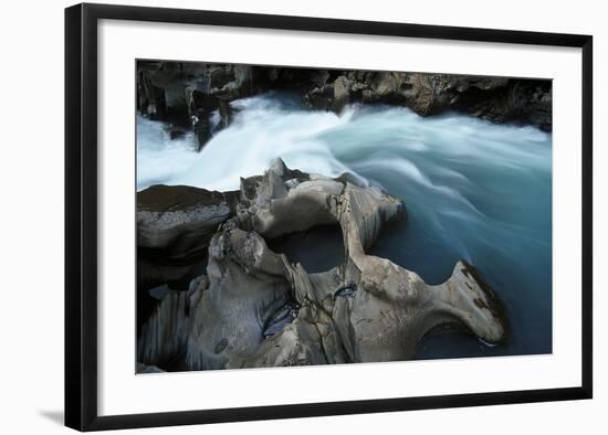 Kicking Horse River, Alberta-Andrew Ren-Framed Art Print