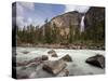 Kicking Horse River and Takakkaw Falls, Yoho National Park, UNESCO World Heritage Site, British Col-Martin Child-Stretched Canvas