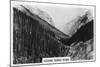 Kicking Horse River, British Columbia, Canada, C1920s-null-Mounted Giclee Print