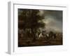 Kicking White Horse-Philips Wouwerman-Framed Art Print