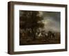 Kicking White Horse-Philips Wouwerman-Framed Art Print