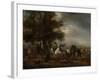 Kicking White Horse-Philips Wouwerman-Framed Art Print