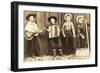 Kid Cowboy Band-null-Framed Art Print