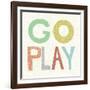 Kid Play III-Chariklia Zarris-Framed Art Print