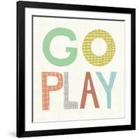 Kid Play III-Chariklia Zarris-Framed Art Print