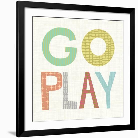 Kid Play III-Chariklia Zarris-Framed Art Print