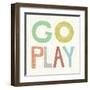 Kid Play III-Chariklia Zarris-Framed Art Print