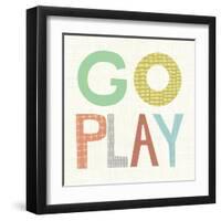 Kid Play III-Chariklia Zarris-Framed Art Print