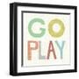 Kid Play III-Chariklia Zarris-Framed Art Print