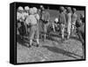 Kid's Football, Talking it over During Scrimmage-null-Framed Stretched Canvas