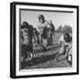 Kid's Football-Francis Miller-Framed Photographic Print