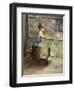 Kid with Baseball-Dianne Dengel-Framed Giclee Print