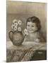 Kid with Daises-Dianne Dengel-Mounted Giclee Print