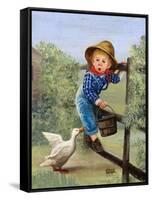 Kid-Dianne Dengel-Framed Stretched Canvas