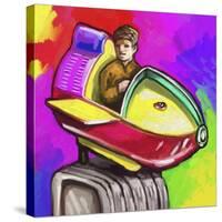 Kiddie Rocket Ride-Howie Green-Stretched Canvas