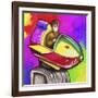 Kiddie Rocket Ride-Howie Green-Framed Giclee Print