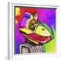 Kiddie Rocket Ride-Howie Green-Framed Giclee Print