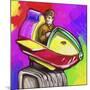 Kiddie Rocket Ride-Howie Green-Mounted Giclee Print