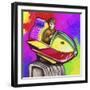 Kiddie Rocket Ride-Howie Green-Framed Giclee Print