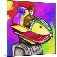 Kiddie Rocket Ride-Howie Green-Mounted Giclee Print