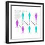 Kidney Chain Chart-Gwen Shockey-Framed Art Print
