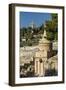 Kidron Valley, the Tomb of Absalom (Also Called Absalom's Pillar) And, on the Background, the Russi-Massimo Borchi-Framed Photographic Print