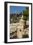 Kidron Valley, the Tomb of Absalom (Also Called Absalom's Pillar) And, on the Background, the Russi-Massimo Borchi-Framed Photographic Print